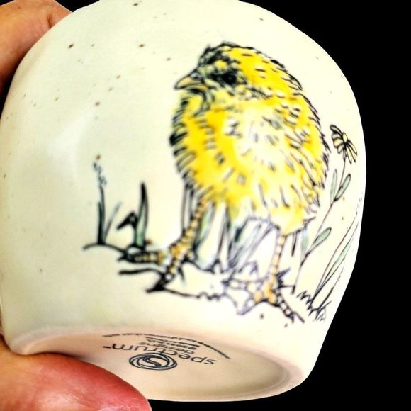 Ceramic Sugar Creamer Spring Easter Chick Spectrum Designz 2021 Chickadee - Picture 4 of 14